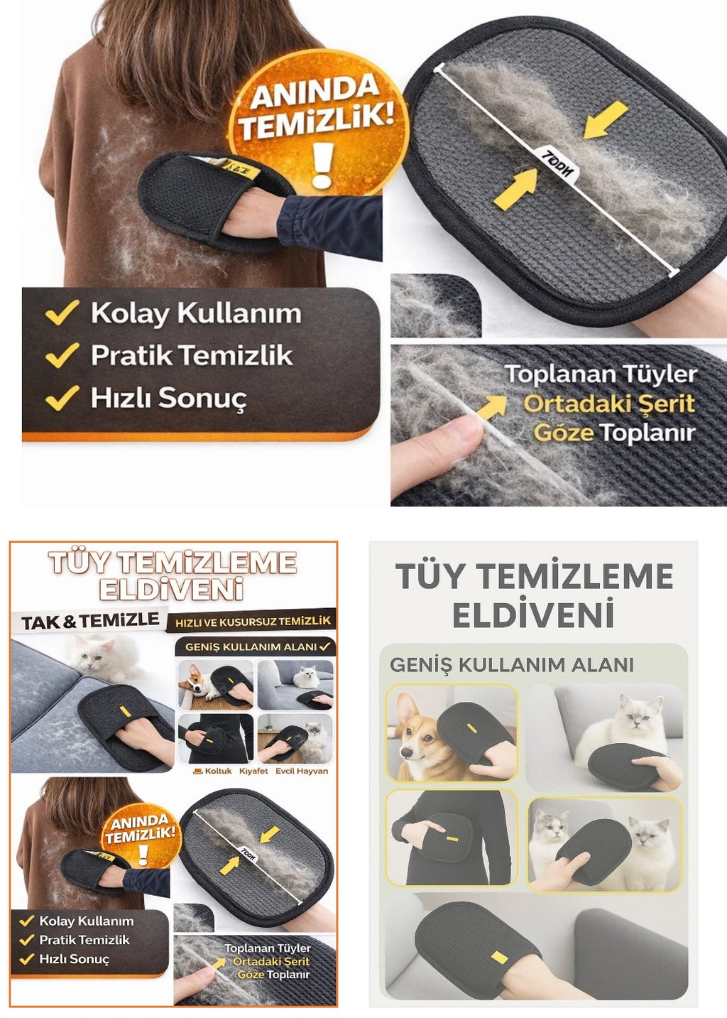 CLEANIX™ Tüy Temizleyici | Koltuk ve Halılar İçin Süper Güç